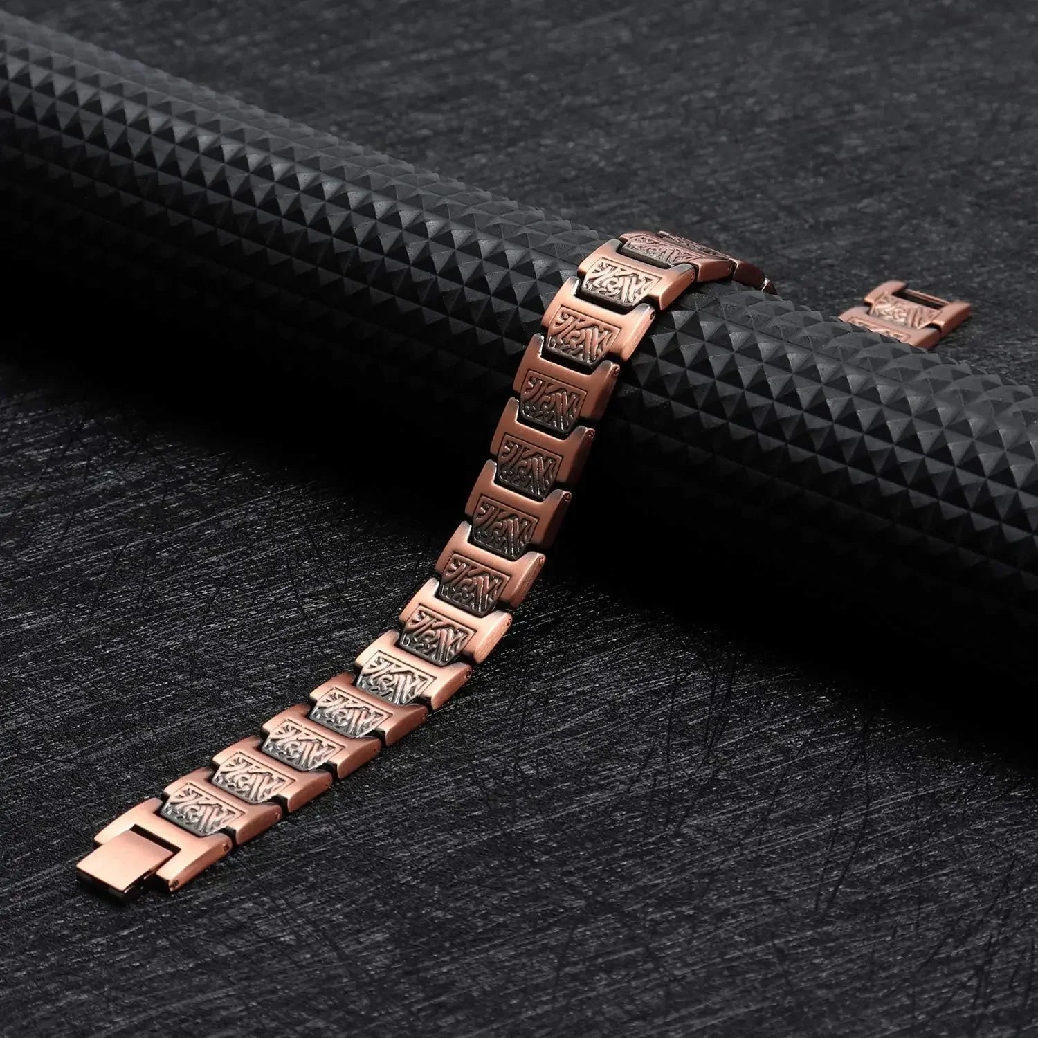 Copper Bracelet for Men 100% Pure Copper Magnetic Link Bracelets Jewelry Gift with Adjustable Sizing Tool