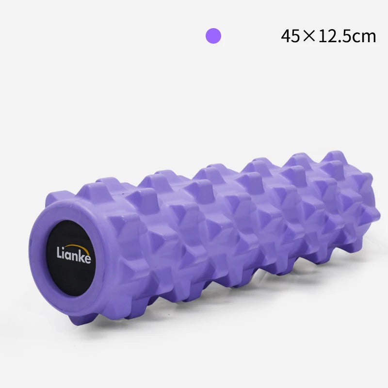 45cm Myofascial Press Gymnastics Pulley Yoga Column And Fitness Equipment Back Massage Roller Gym Exercise Muscle Relaxation