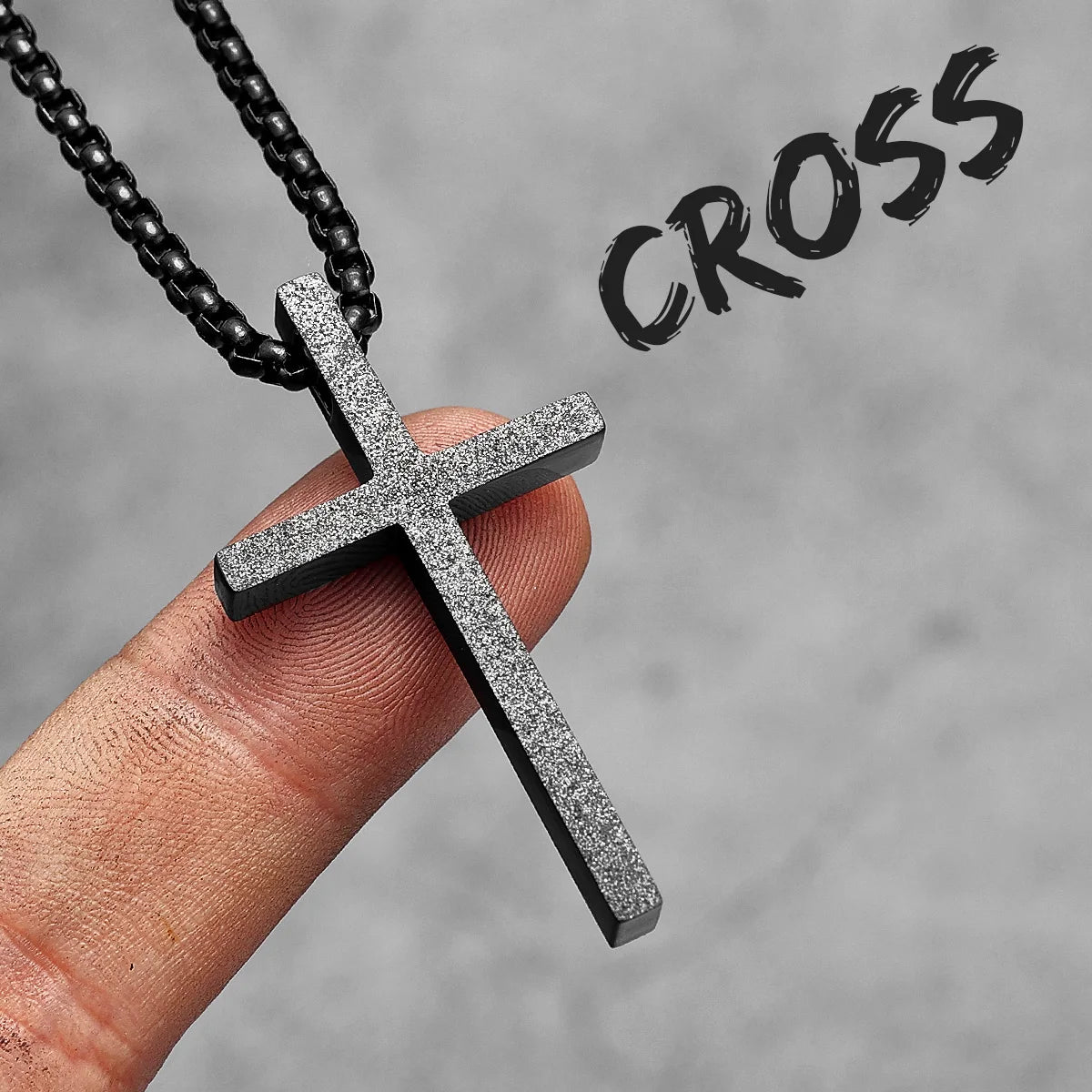 Jesus Skull Cross Series Stainless Steel Men Women Necklaces Pendants Chain Amulet Punk Trendy Jewelry Creativity Gift Wholesale